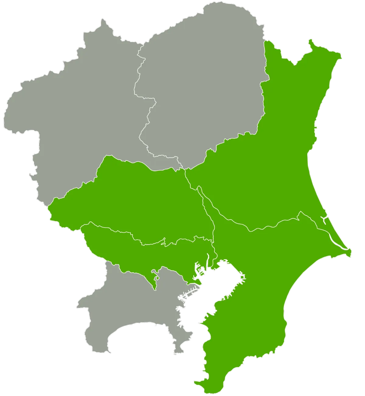 対応エリア地図